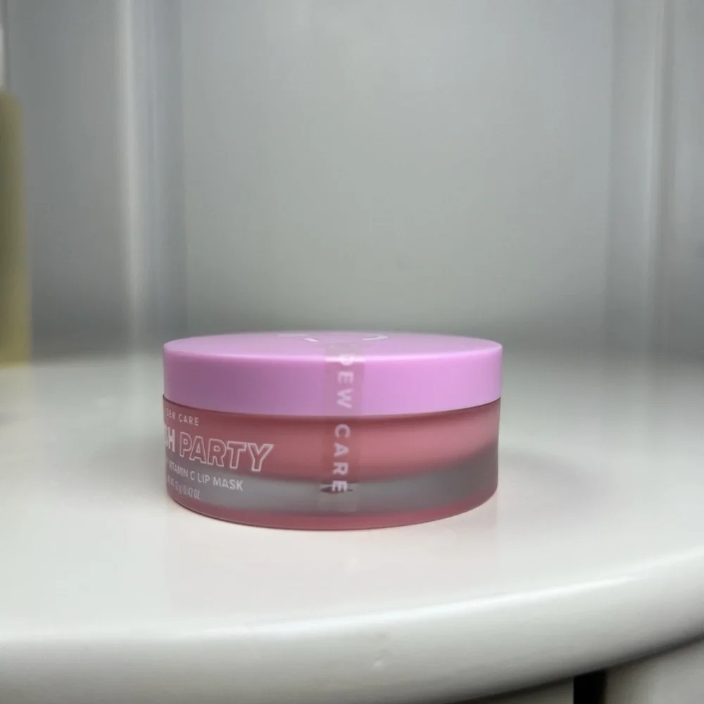 I Dew Care Plush Party Buttery Vitamin- C Lip Mask NIB